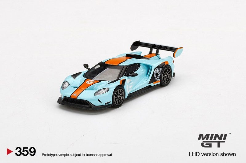 Mini GT Ford GT Mk II #002 Blue / Orange Carousel 2