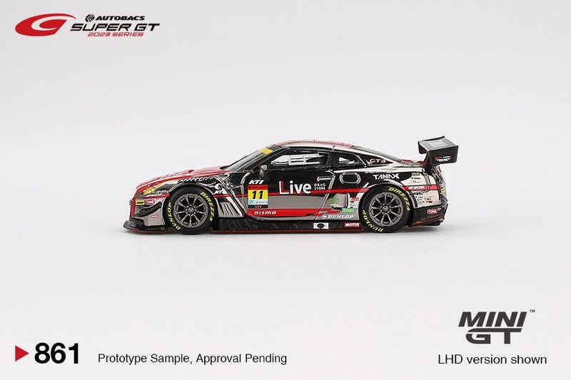 Mini GT Nissan GT-R NISMO GT3 #11 "GAINER TANAX GT-R" GAINER 2023 SUPER GT SE... Carousel 3