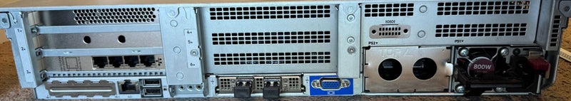 HPE DL380 Gen10 plus server 12Core 64GB RAM 128GB NVME MR416 10Gb NICs64692025025539112