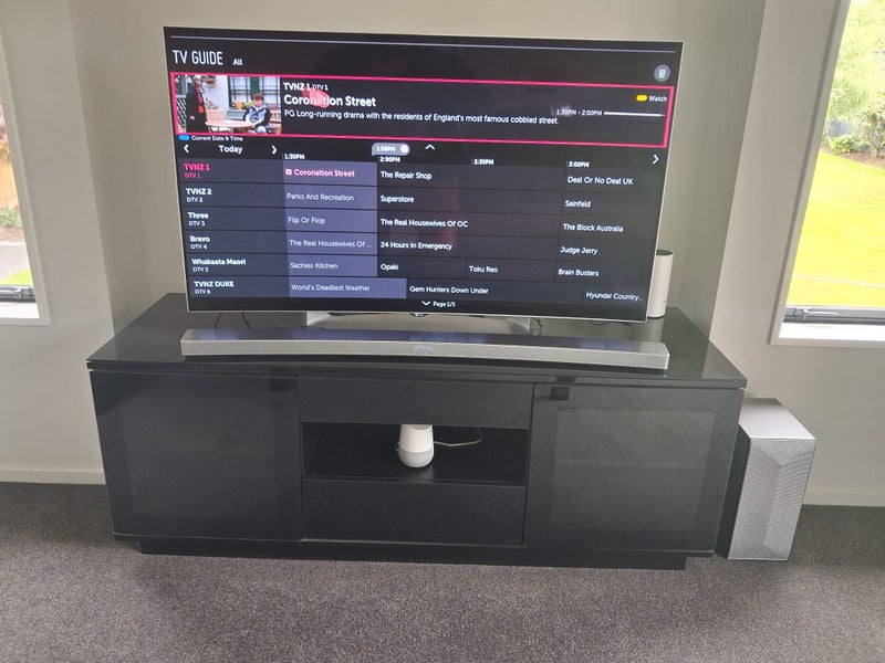 55"LG OLED TV and LG Music Flow Soundbar Carousel 5