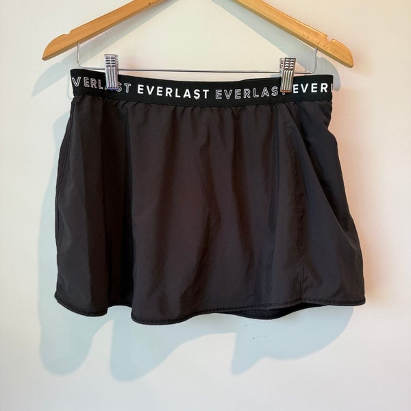 Everlast Size 14 Black Skort Logo Waistband Carousel 1