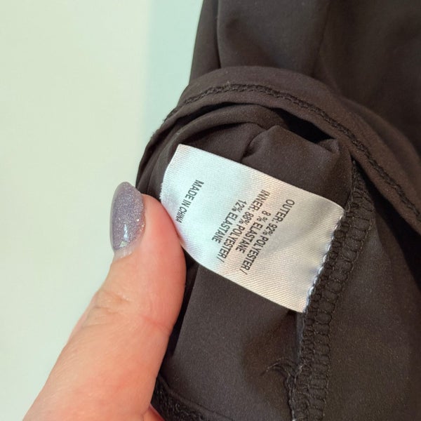 Everlast Size 14 Black Skort Logo Waistband Carousel 5