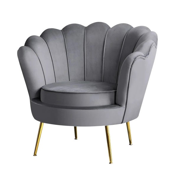 Luxury Velvet Sofa Chair Living Room Designer Chair Snap Deal Carousel 9