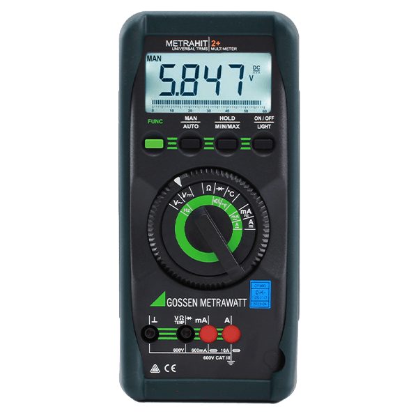 Gossen Metrawatt MetraHit 2+ | Multimeter, TRMS, 3 6/7, IP40 (M205A) Carousel 1