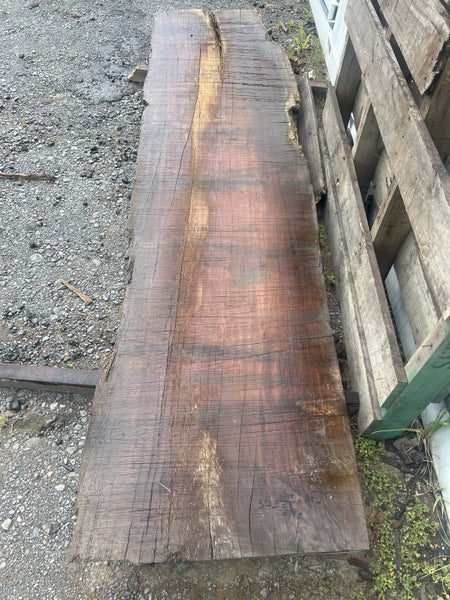 (Eco-Friendly)Solid 320 cm Rata Slab – 320 × 80/70 × 8.5cm (~190 kg)64621659119745110