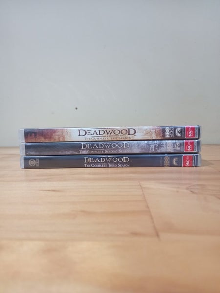Deadwood seasons 1-3 complete series dvd collection (season 1, 2, 3)