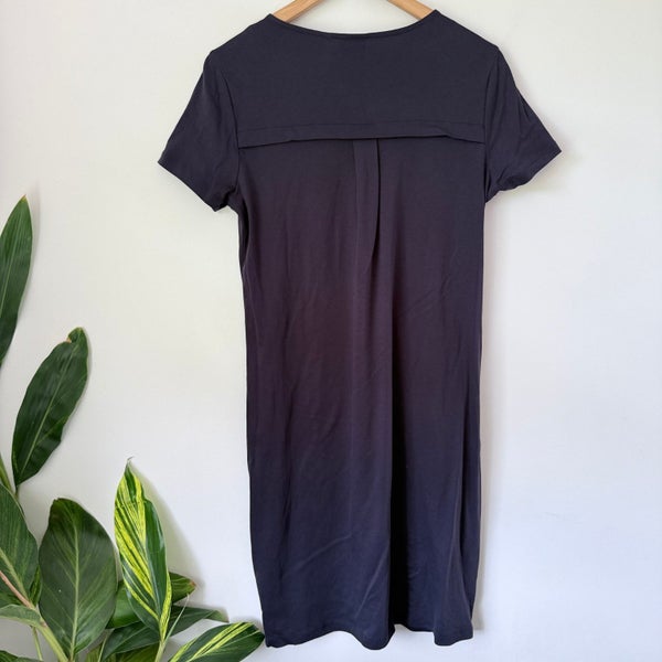 Esplande S Long T-Shirt Dress Side Button Hems Carousel 6