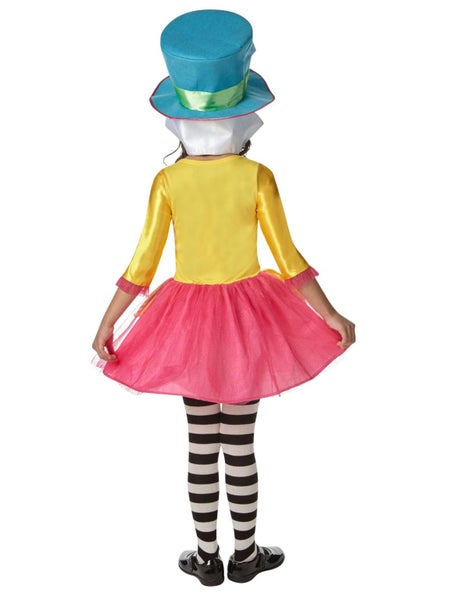 MAD HATTER GIRLS DELUXE COSTUME ASSORTED SIZES Carousel 2
