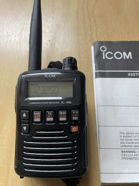 ICOM IC-R6 Handheld Communications Receiver64527934026882111