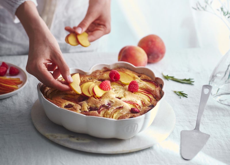 Emile Henry Madeleine Heart Dish - Rose Candy Carousel 6