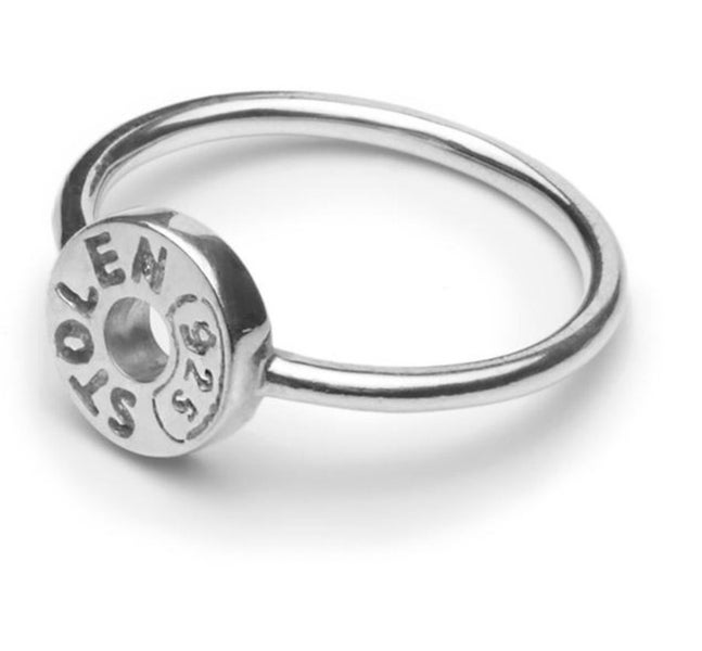 STOLEN GIRLFRIENDS CLUB | Sterling Silver Sleeper Ring. - SIZE K Carousel 1