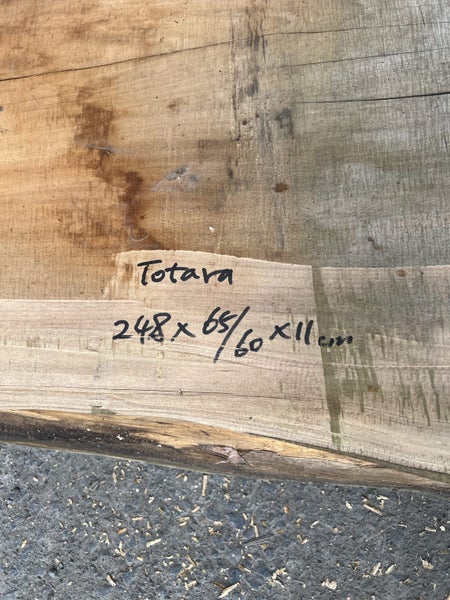 248 cm Totara Slab – Final Totara Listing64528216806659112