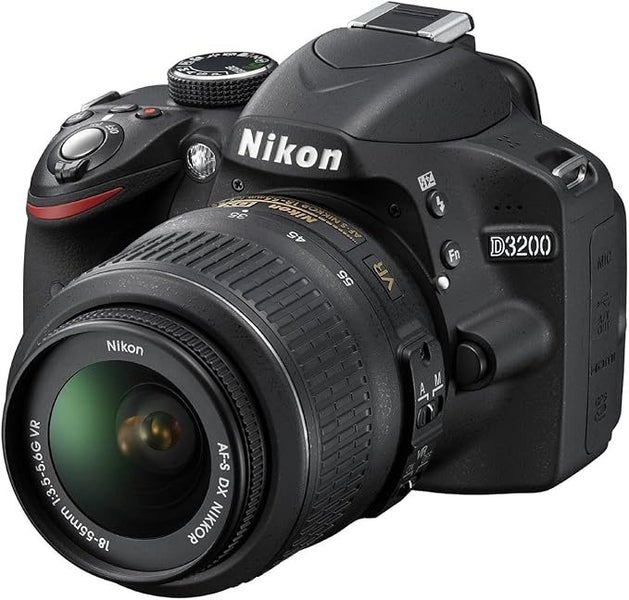 Nikon D3200 24MP DLSR Camera & Lenses64528717144961110