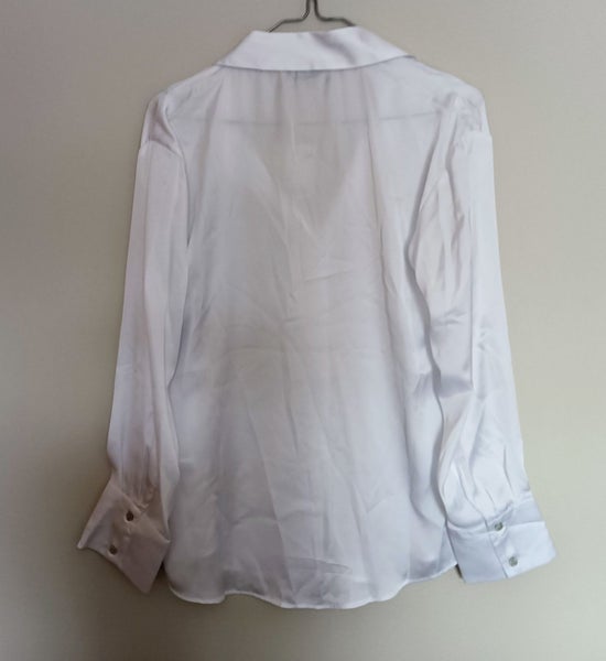 Zara collared long sleeve shirt. Carousel 2
