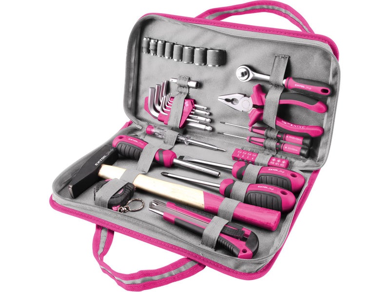 Handy PINK Tool Kit 39 pieces Carousel 1
