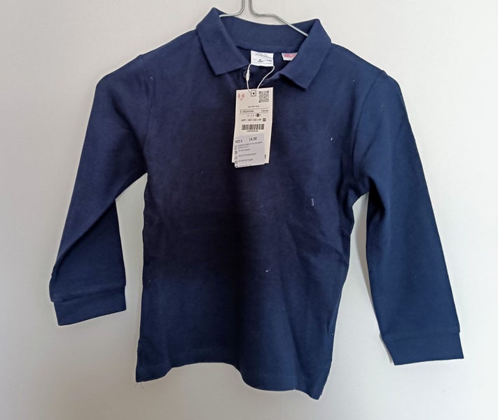 Zara Basic Piqué Polo Shirt Carousel 1