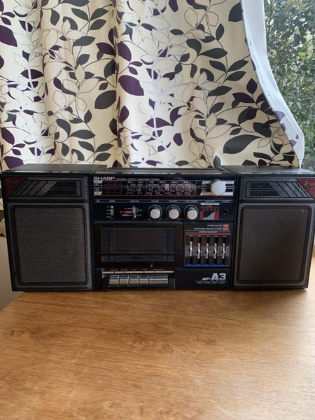 SHARP Portable Stereo - Made in Japan64529013670018110