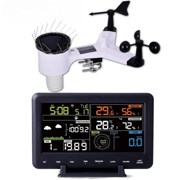 Weather Station Wifi Wireless Professional Solar Power Carousel 2