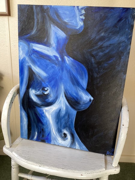 Fabulous Painting by Ira Mitchell (McCully) Carousel 1