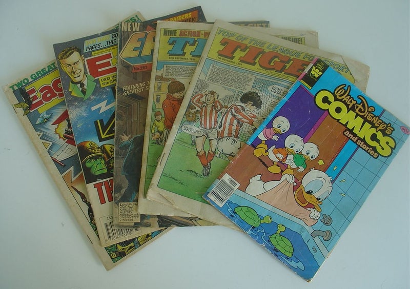 Comics x 5 Great Mid Century Graphics Carousel 1
