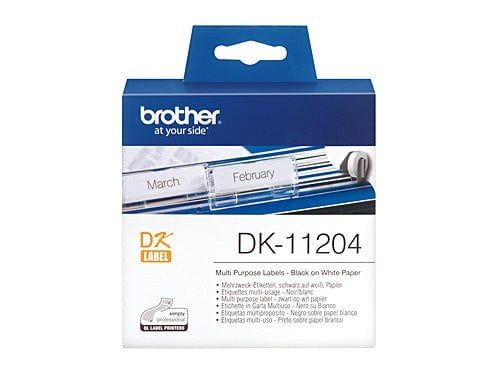 Brother DK 11204 Address Label 17 x 54mm Carousel 1