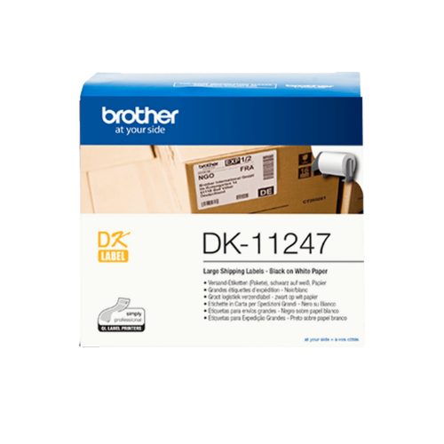 Brother DK 11247 Large Shipping Label 103 x 164mm x 180's Carousel 1