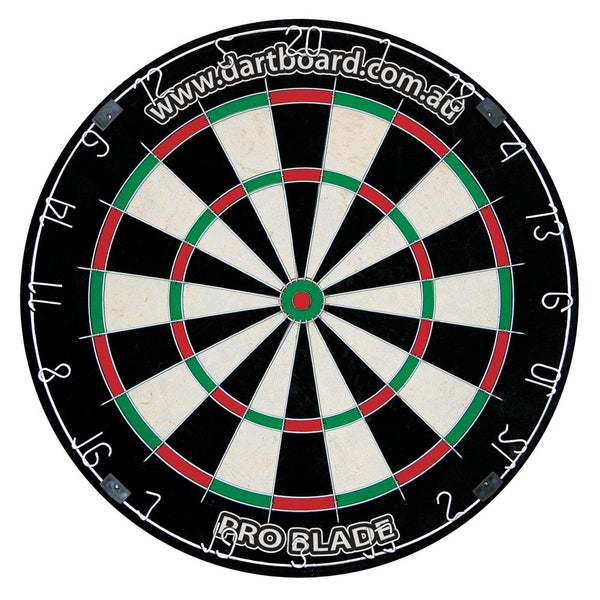 Pro Star Genuine Bristle Dart Board + Winmau White Print Surround + Darts Carousel 6