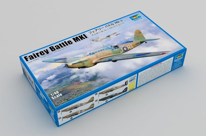 Trumpeter 1:48 Scale Fairey Battle Mk.I 05831 Plastic Model Kit64532613668097111