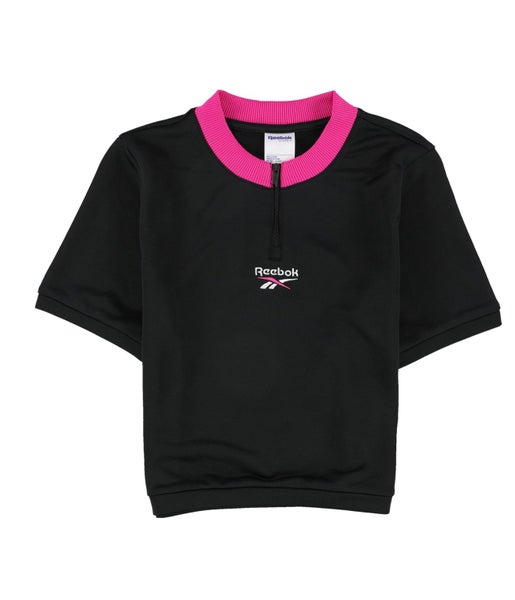 Reebok Womens Classic Cropped Basic T-Shirt Carousel 1