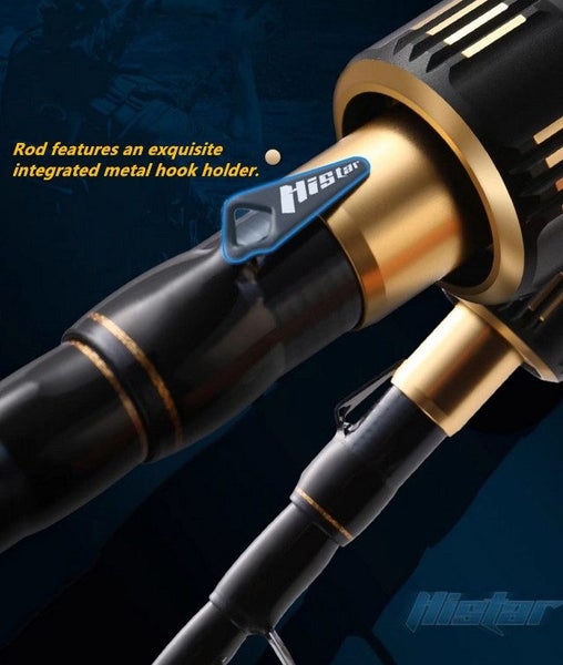 Medusa Telescopic Lure Fishing Rod Spin Combo, Portable Ultra-Light Carbon Rod Carousel 6