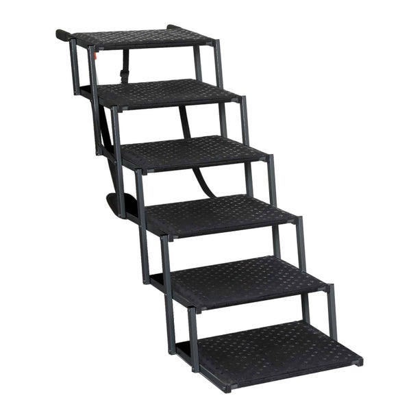 Pawz Dog Ramp Pet Stair Car SUV Travel Step Foldable Portable Lightweight Ladder Carousel 1