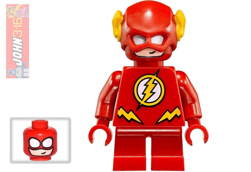 CUTE SUPER HEROES LEGO SET - 76063 MIGHTY MICROS - THE FLASH vs CAPTAIN COLD Carousel 6