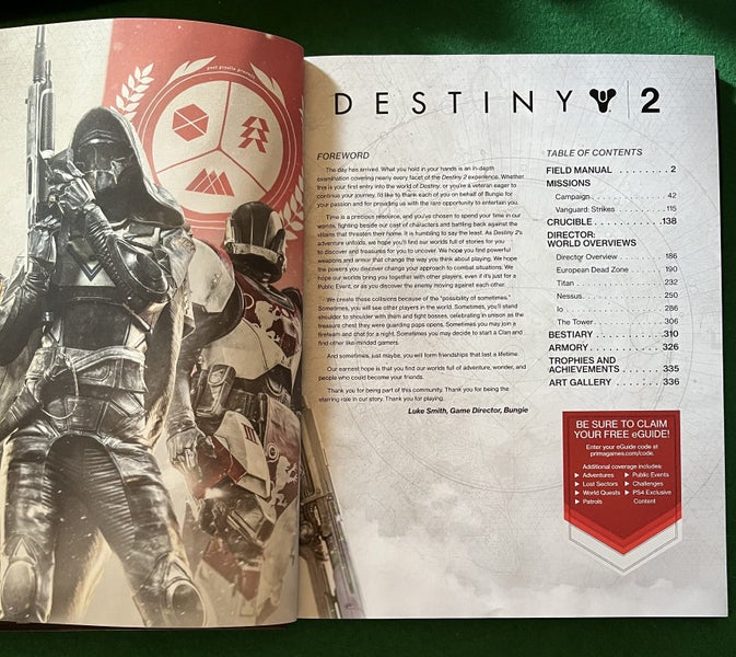 Destiny 2 - Collector's Edition Guide64541742178306112