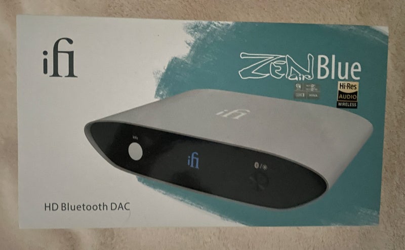 ifi Zen Air Blue HD Bluetooth DAC Carousel 1