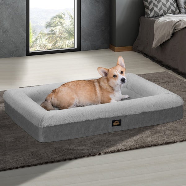 Orthopedic Dog Bed Calming Mattress Pet Mat Washable Removable Xx Large Carousel 1