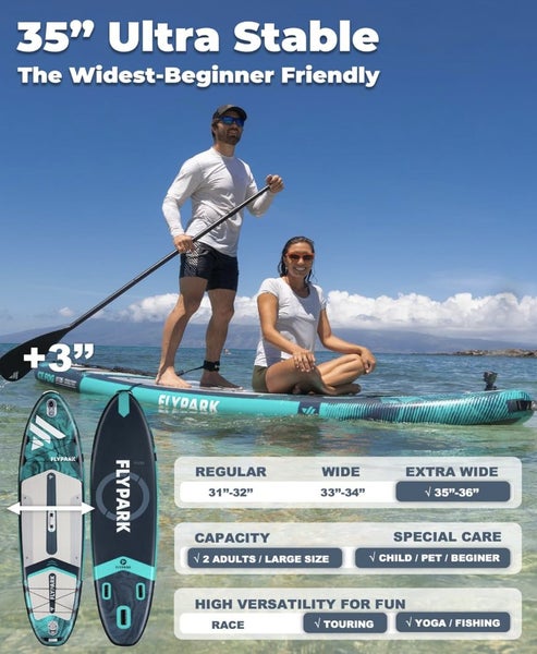 Paddle Board - 35" Extra Wide -50% OFF64625563759363112