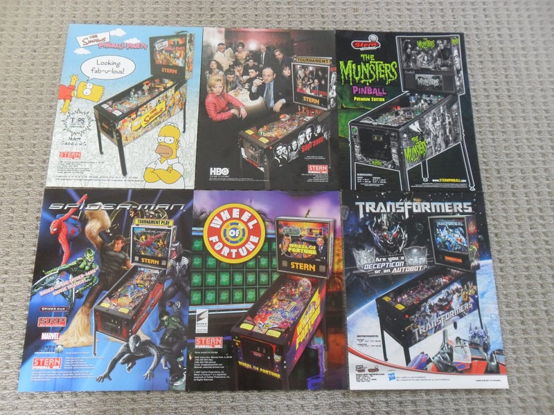 Choose 10 out of these 20 Stern Original advertising flyers. Carousel 2