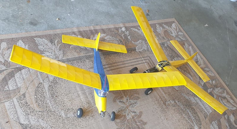 Tomboy Vintage RC model w servos motor ESC fitted. Never flown. Beautifully made Carousel 1