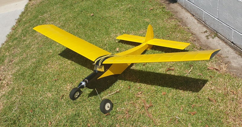 Tomboy Vintage RC model w servos motor ESC fitted. Never flown. Beautifully made Carousel 2