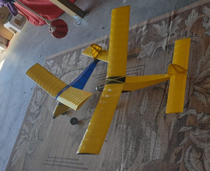 Tomboy Vintage RC model w servos motor ESC fitted. Never flown. Beautifully made Carousel 6