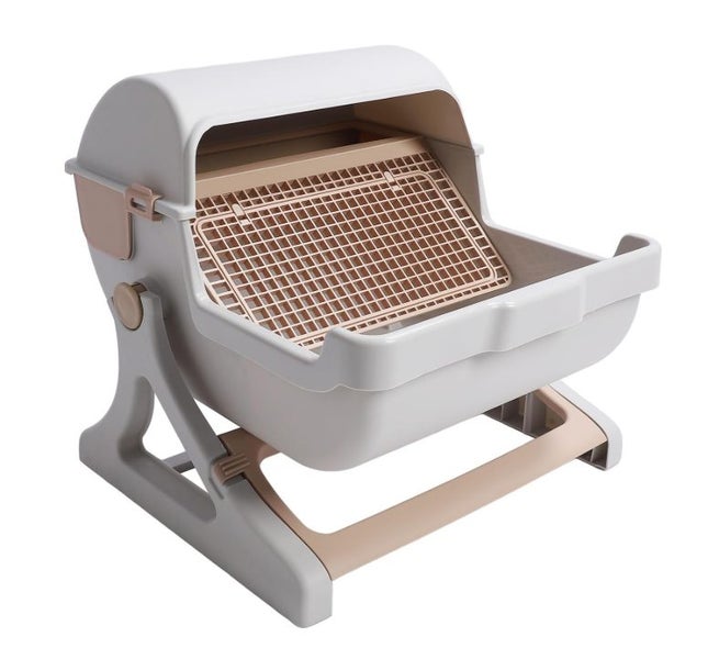 Semi-Automatic Cat Litter Box for Indoor Cats64546277307394110