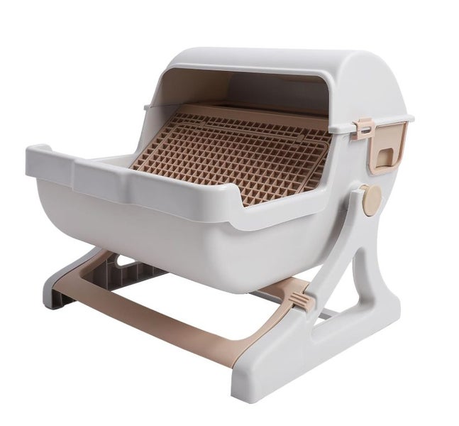 Semi-Automatic Cat Litter Box for Indoor Cats64546277307394111