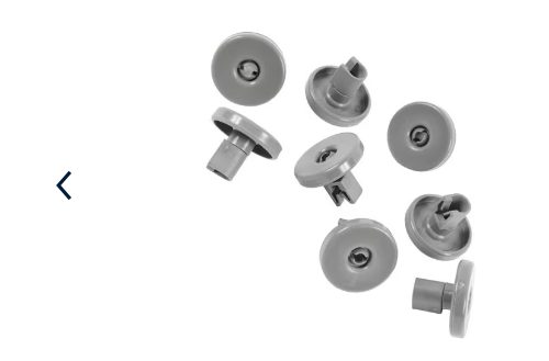 Simpson Westinghouse Electrolux Dishwasher Lower Basket Wheels 8pk 50286965004 Carousel 1