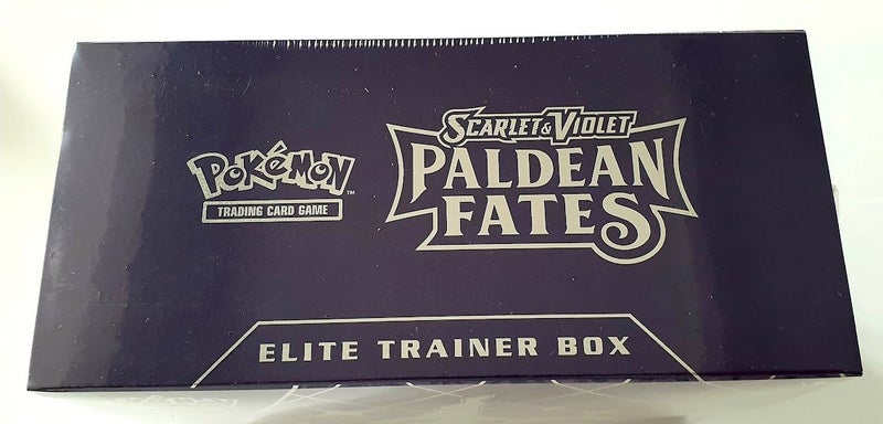 POKEMON TCG 2024 Paldean Fates Elite Trainer Box (NEW/SEALED) **$1 RESERVE** Carousel 2