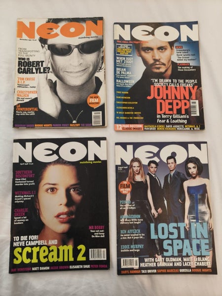 4× Neon film magazine Carousel 2