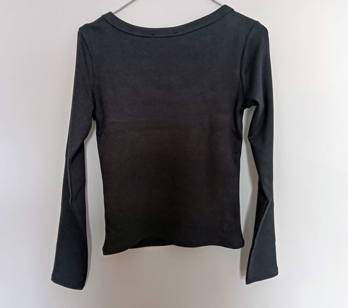 Zara Rib long sleeve top Carousel 2