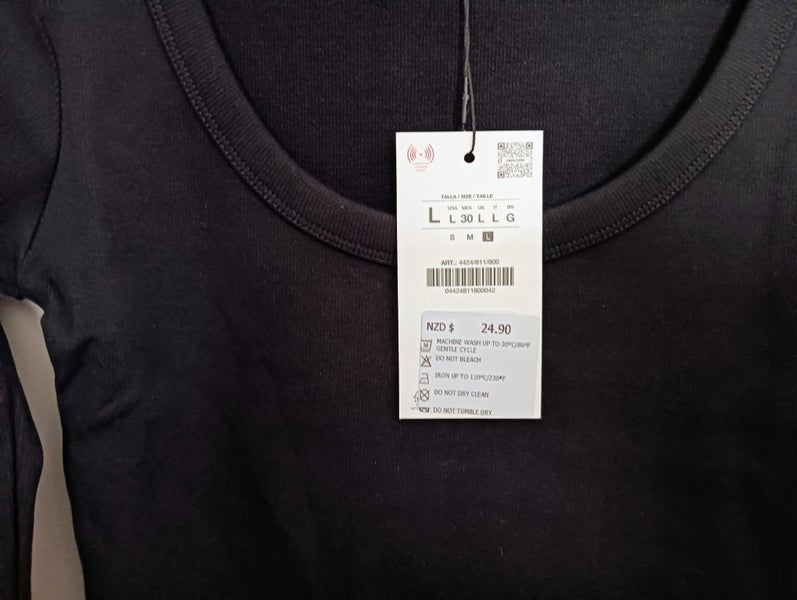 Zara Rib long sleeve top Carousel 3