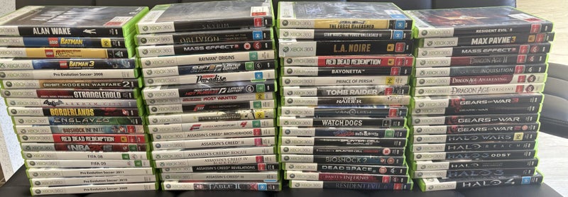 Xbox 360 + 70 Games Carousel 2