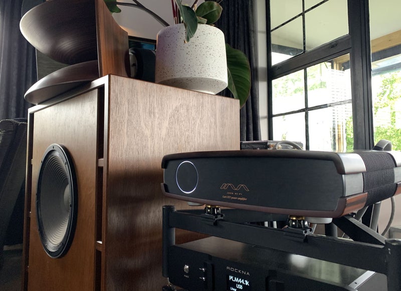 JAVA Hi-Fi GaN FET Double Shot Power Amp XLR/ RCA 400w* Demo sale Carousel 1