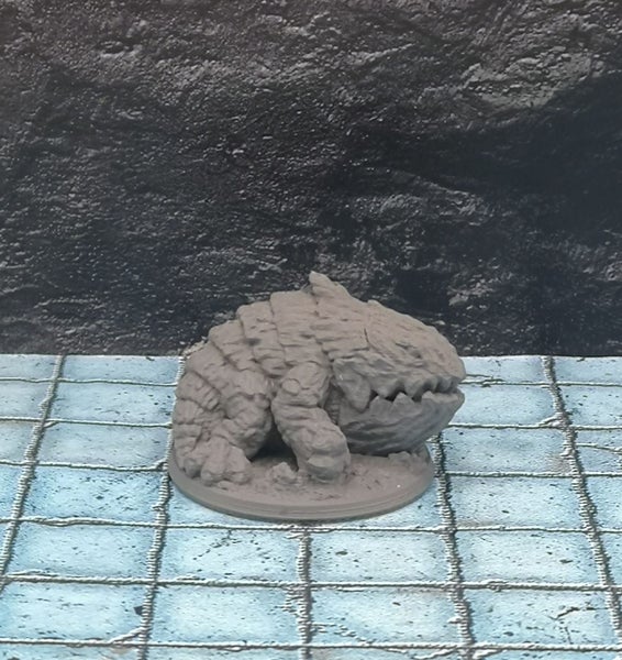 Bulette Monster Miniature Dungeons and Dragons dice4dungeons Brite Carousel 1